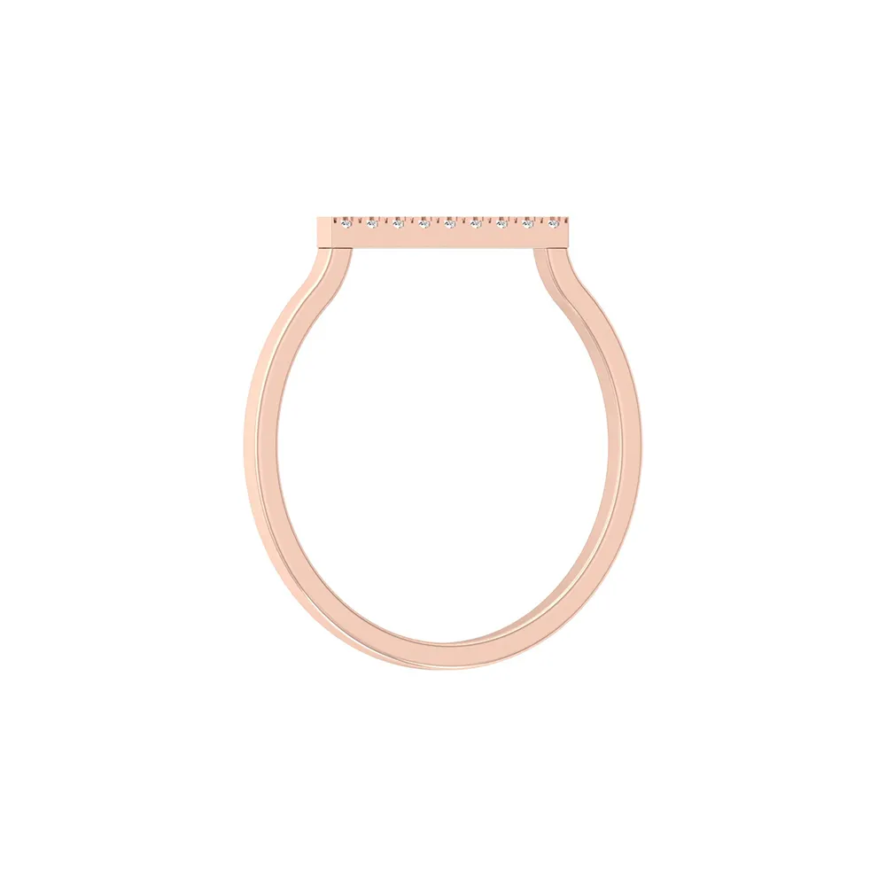 Mukta Yellow Gold Diamond Ring