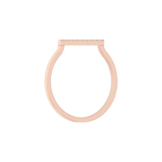 Mukta Yellow Gold Diamond Ring