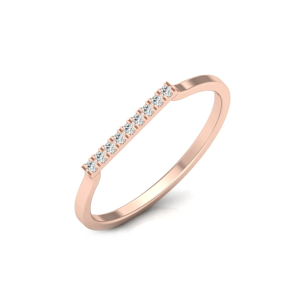 Mukta Yellow Gold Diamond Ring