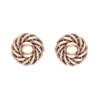 Neha Gold Stud Earring