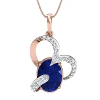 Pratima Gold and Diamond Pendant