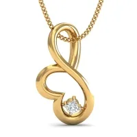 Rashmi Gold and Diamond Pendant
