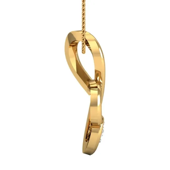 Rashmi Gold and Diamond Pendant Rashmi Gold and Diamond Pendant