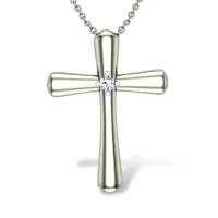 Sariah Jesus Diamond Pendant