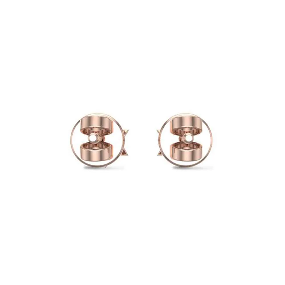 Star 18k Yellow Gold Diamond Stud Earrings for Kids and Teen Girls Star 18k Yellow Gold Diamond Stud Earrings for Kids and Teen Girls