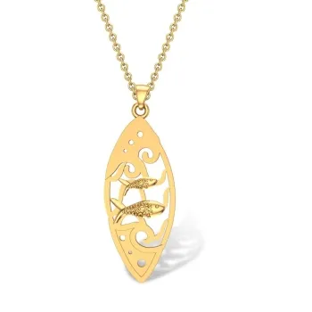 Stormi Fish Gold Pen…