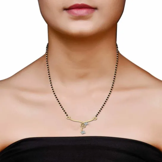 Kelline Diamond Mangalsutra Kelline Diamond Mangalsutra