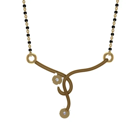 Kelline Diamond Mangalsutra Kelline Diamond Mangalsutra