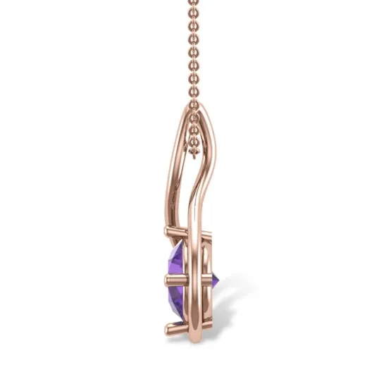Lena Amethyst Gold Pendant Designs For Female Lena Amethyst Gold Pendant Designs For Female
