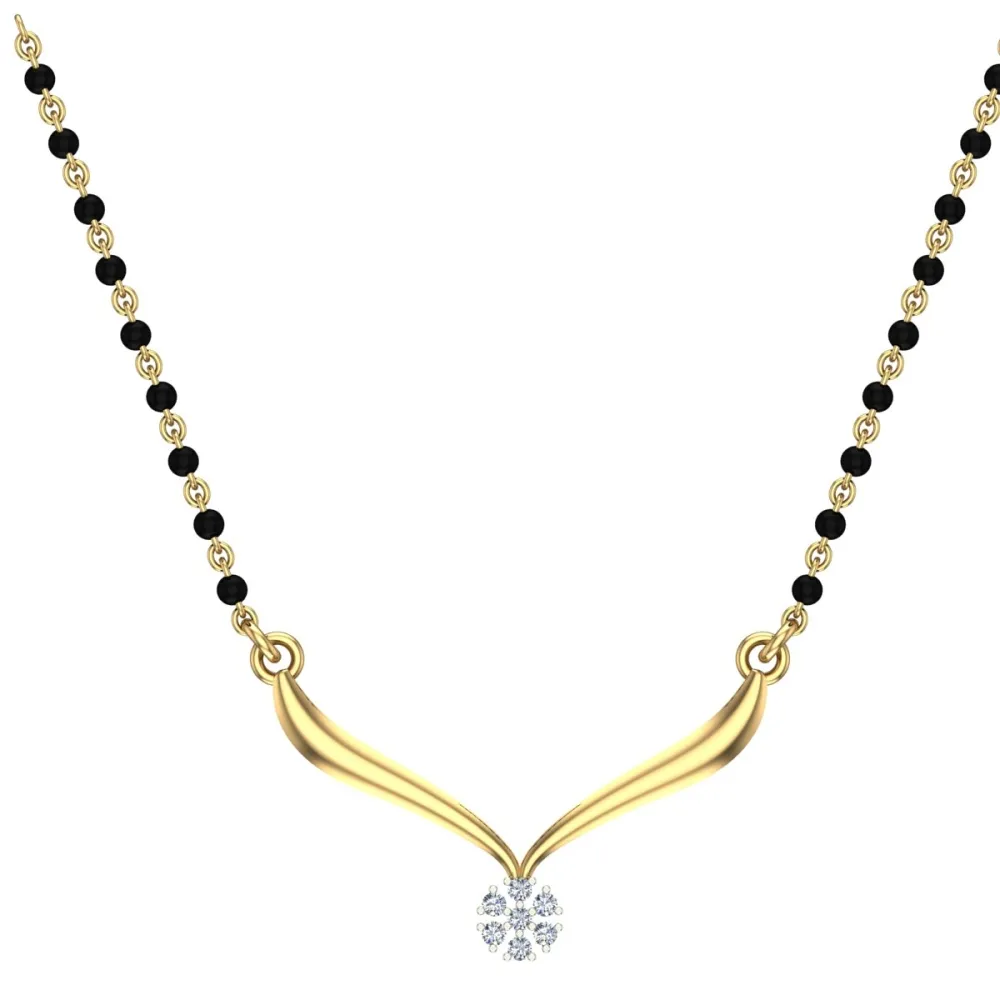 Nida Diamond Mangalsutra Nida Diamond Mangalsutra