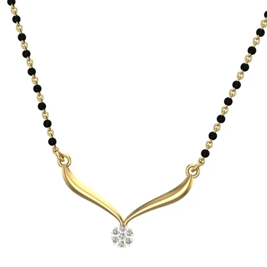 Nida Diamond Mangalsutra Nida Diamond Mangalsutra