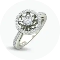 diamond solitaire rings